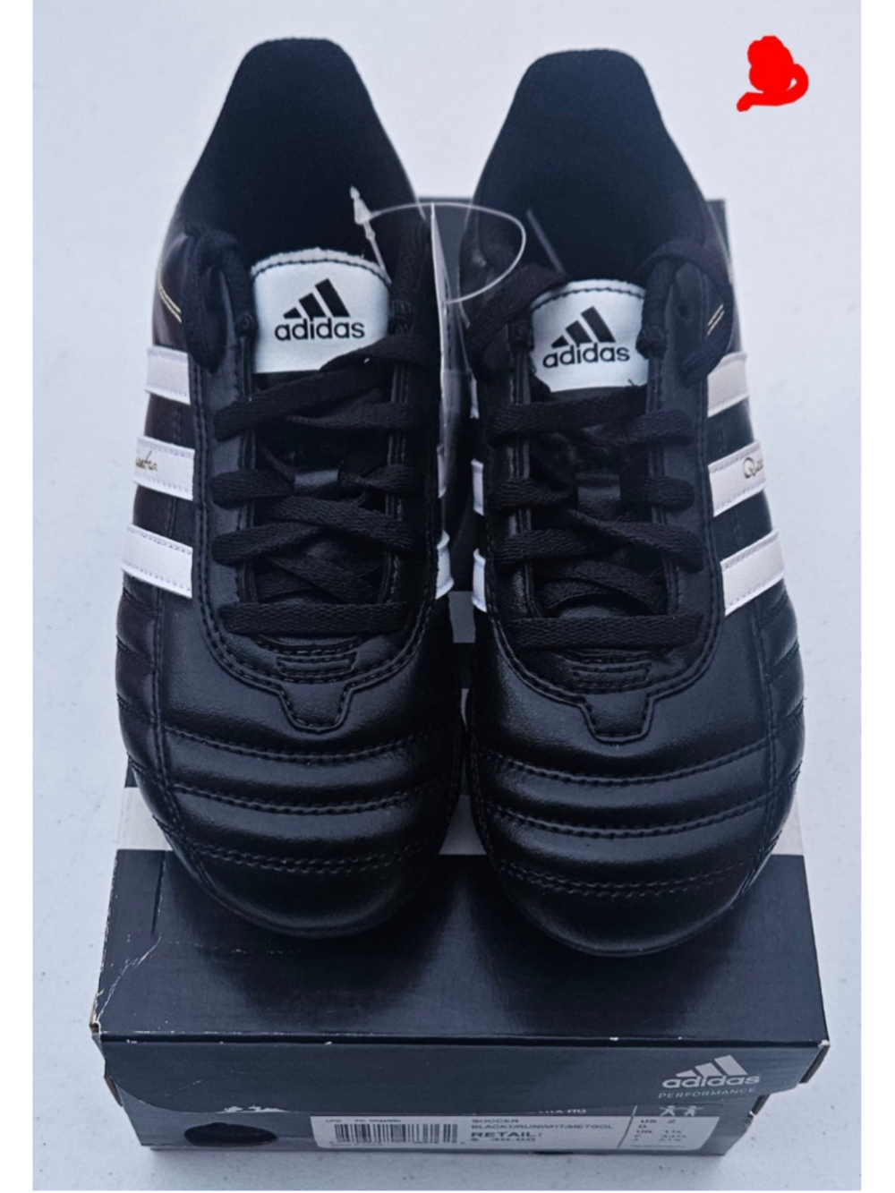 Adidas Questra III TRX HG Youth Boys Soccer Cleats Size 2 929280 BRAND NEW BOX